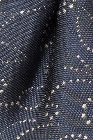 Papillon in seta - Navy