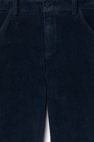 Pantaloni chino in velluto - Navy