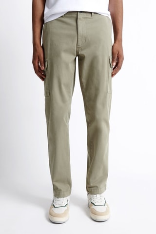 Pantaloni cargo - Kaki