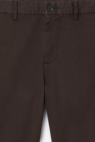 Pantaloni chino in cotone bio - Marrone
