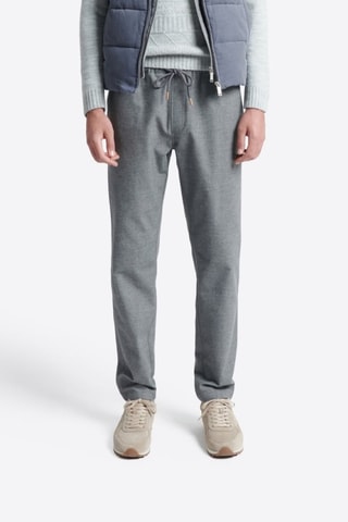 Pantaloni - Grigio chiaro melange