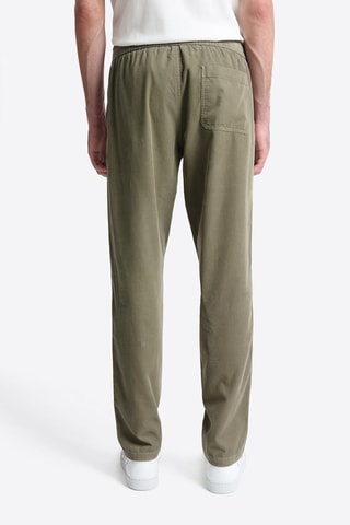 Pantaloni in velluto - Verde acqua