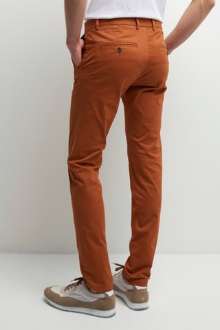 Pantaloni slim - Cammello