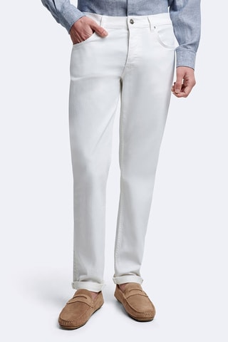 Jeans regular - Bianco