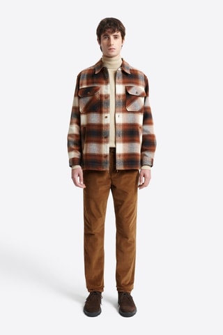 Sovracamicia regular - Marrone