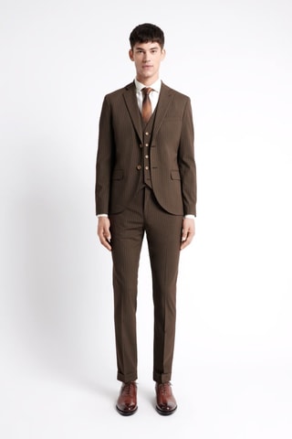 Chaqueta de traje - Marrón