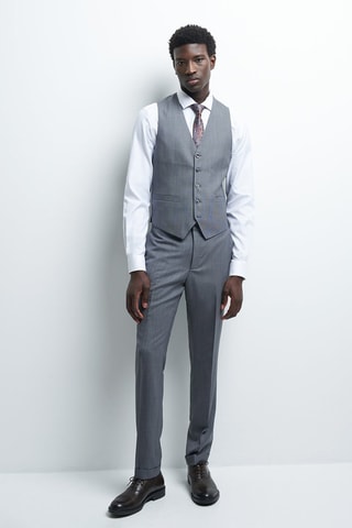 Gilet da completo in lana - Grigio