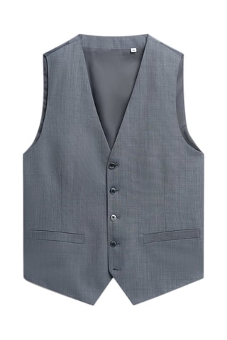 Gilet da completo in lana - Grigio