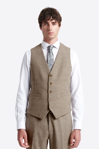 Gilet da completo - Taupe