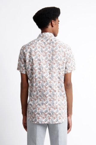 Camisa slim fit - Blanco