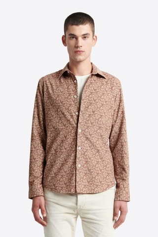 Camicia slim - Taupe