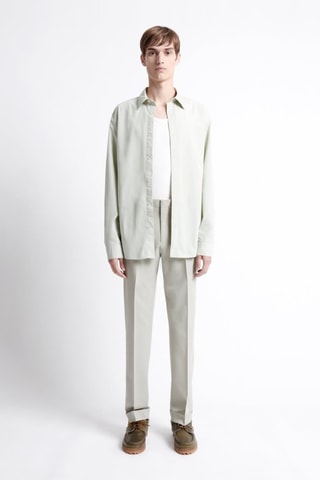 Camicia regular - Verde