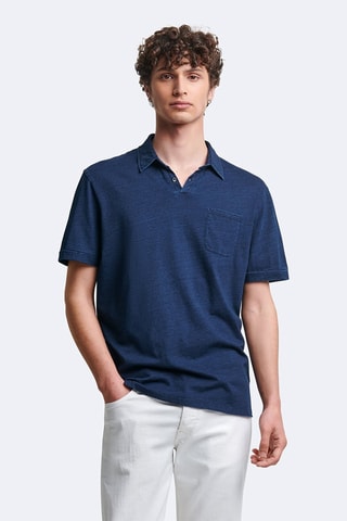 Polo slim - Blu