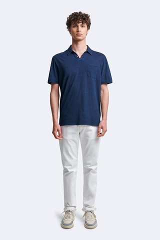 Polo slim - Blu