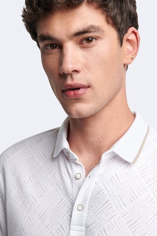 Polo slim - Bianco