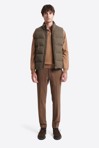 Piumino senza maniche - Taupe