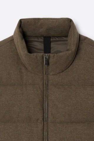 Piumino senza maniche - Taupe