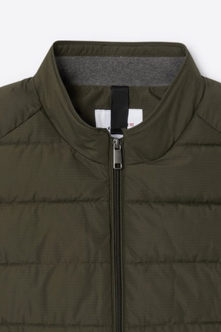 Piumino senza maniche - Kaki