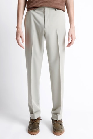 Pantaloni da completo - Verde tiglio