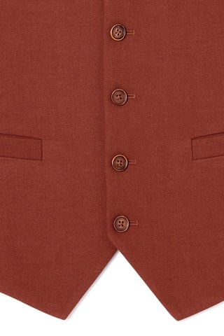 Gilet da completo - Rosso mattone