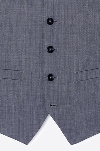 Gilet da completo in lana - Navy