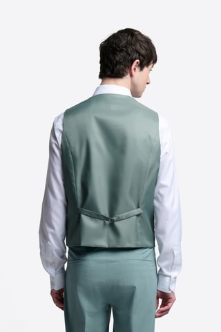 Chaleco de traje - Verde agua