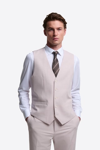 Chaleco de traje - Rosa