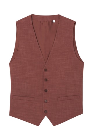 Gilet da completo - Rosso mattone
