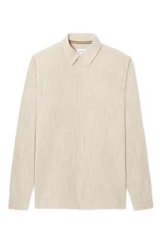 Camicia slim - Beige