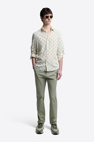 Camicia slim - Marrone