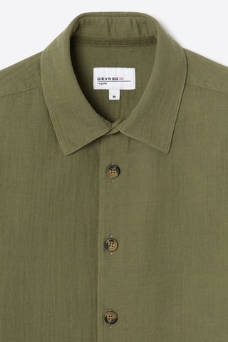 Camicia regular - Verde