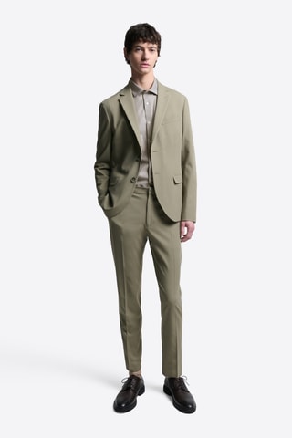 Camicia slim - Verde