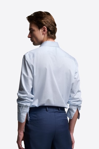 Camicia slim - Celeste