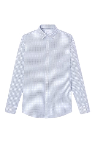 Camicia slim - Celeste