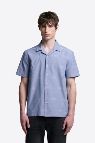 Camicia regular - Celeste