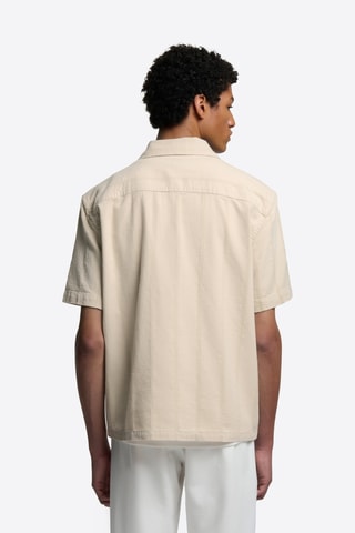Camicia regular - Beige