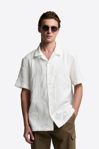 Camicia regular - Bianco