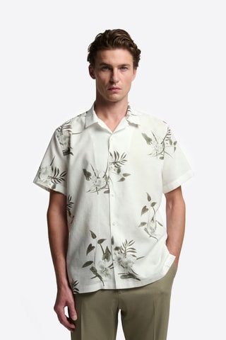 Camisa slim fit - Blanco