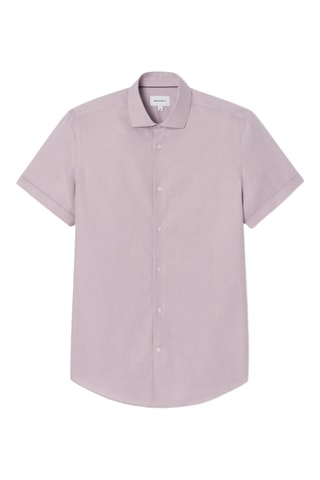 Camicia slim - Rosa cipria