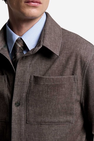 Sovracamicia - Marrone melange