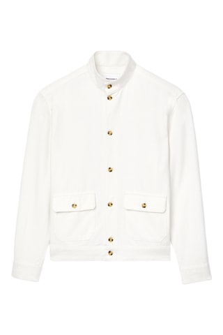 Sovracamicia regular - Bianco