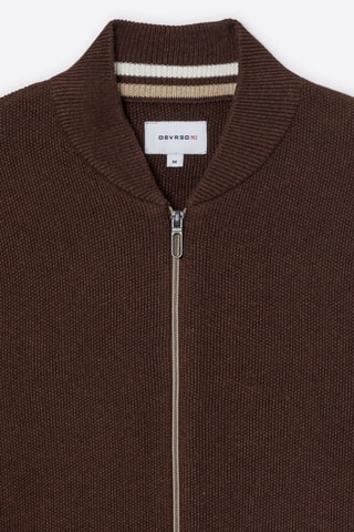 Giubbotto in cotone bio - Marrone scuro