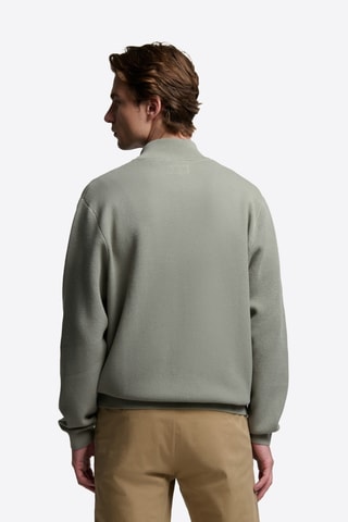 Cardigan in cotone bio - Kaki