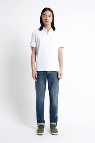 Polo slim - Bianco