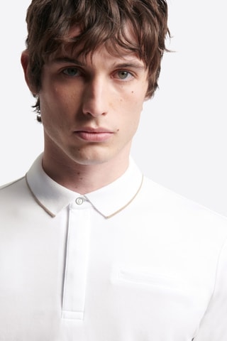 Polo slim - Bianco