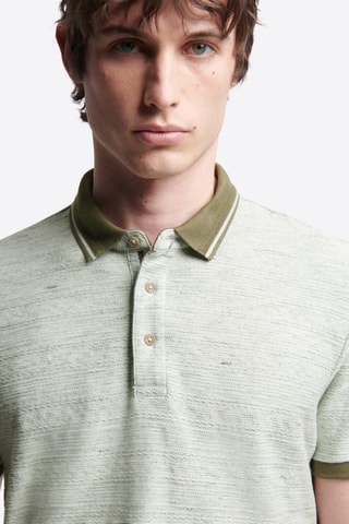 Polo slim - Verde acqua