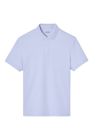 Polo slim - Celeste