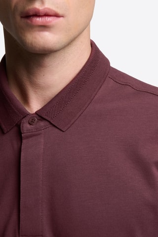 Polo slim - Bordeaux