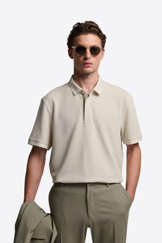 Polo slim - Beige
