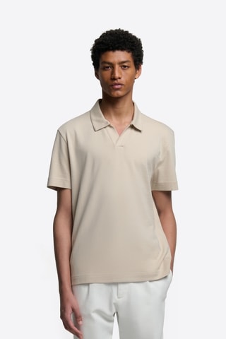 Polo slim - Marrone chiaro